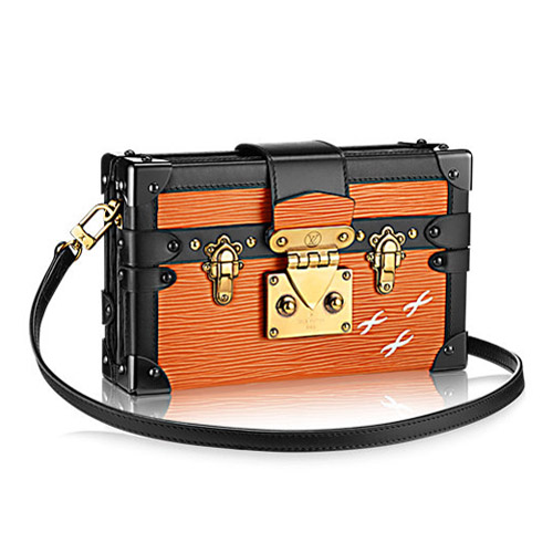 Louis Vuitton M50016 Petite Malle Epi kožená taška oranžová