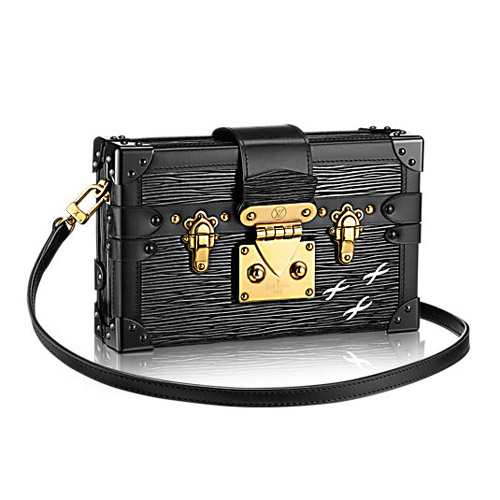 Louis Vuitton M5001N Petite Malle Epi kožená taška černá