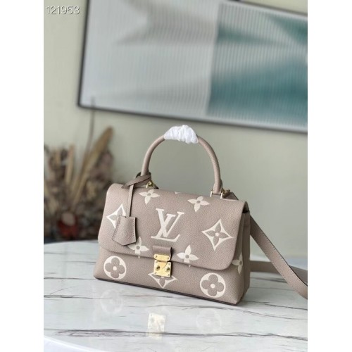 Kabelka Louis Vuitton MADELEINE BB M46008 šedá béžová