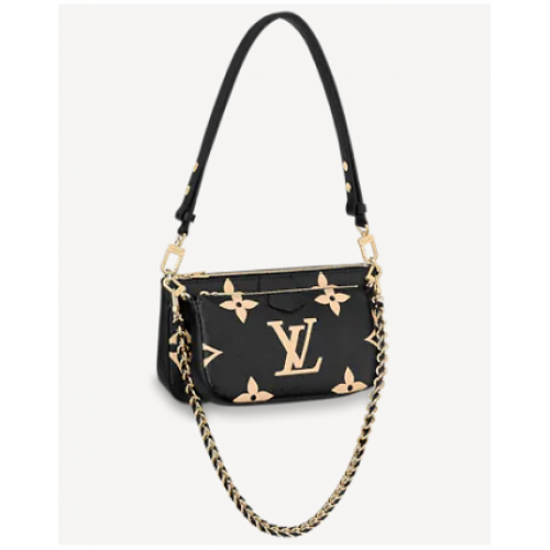 Louis Vuitton MULTI POCHETTE PŘÍSLUŠENSTVÍ M45777 Black&Cream