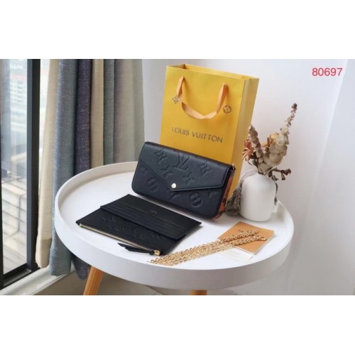 Louis Vuitton MULTI POCHETTE PŘÍSLUŠENSTVÍ M80697 černá