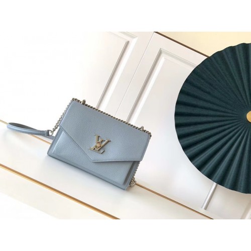 Kabelka Louis Vuitton MYLOCKME BB M55522 světle modrá