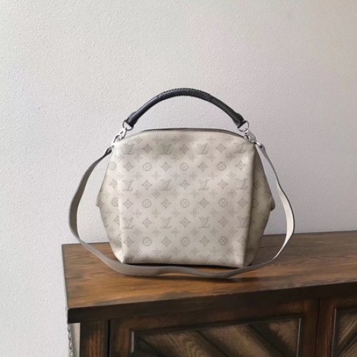 Kabelka Louis Vuitton Machine Leather BABYLON PM M50032 s odstínem šedé