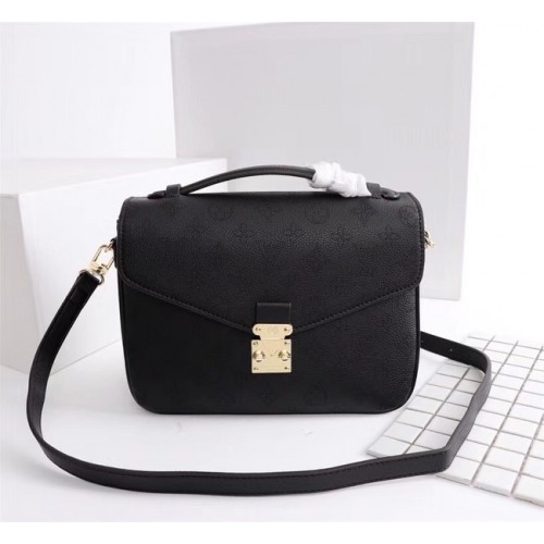 Louis Vuitton Mahina Kožená KAPSA METIS M40780 černá