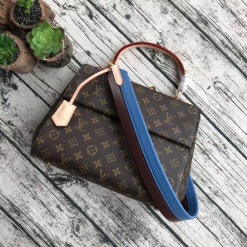 Louis Vuitton Monogram Canvas CLUNY BB M42738 Modrá