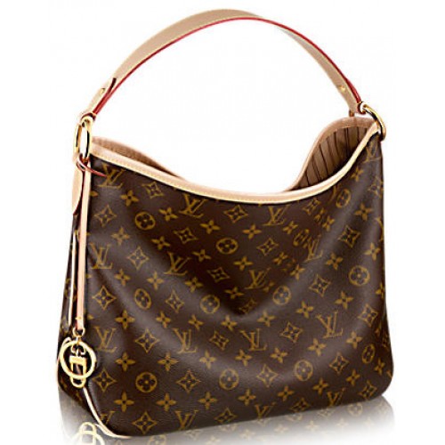 Kabelka Louis Vuitton Monogram Canvas DELIGHTFUL MM M50156 béžová