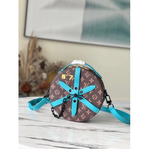 Louis Vuitton Monogram Canvas M59706 světle modrá