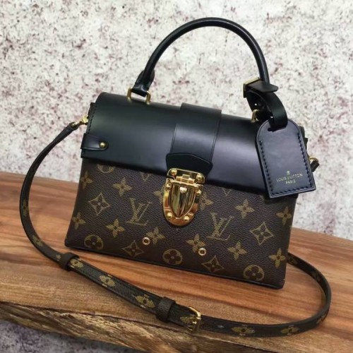 Louis Vuitton Monogram Canvas Mini Ramenní Tašky 51919 Černá
