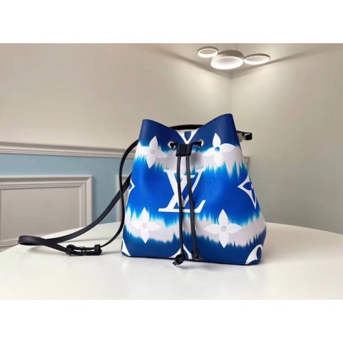 Louis Vuitton Monogram Canvas Neonoe Originální kožená kabelka M45126 modrá