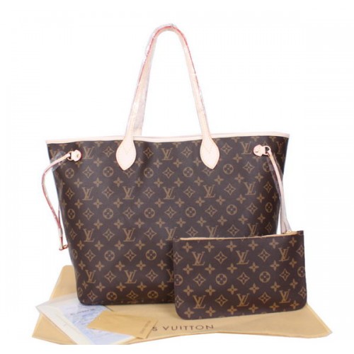Kabelka Louis Vuitton Monogram Canvas Neverfull GM M40990 béžová