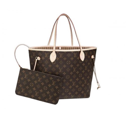 Kabelka Louis Vuitton Monogram Canvas Neverfull MM M40995 béžová