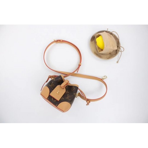 Louis Vuitton Monogram Canvas Original Leather M57099 hnědá