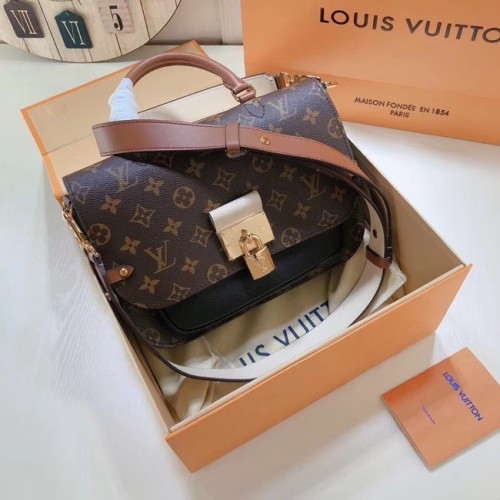 Louis Vuitton Monogram Canvas Original Leather VAUGIRARD M44354 černá
