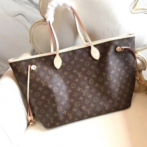 Louis Vuitton Monogram Canvas Original NEVERFULL GM M40990 červená