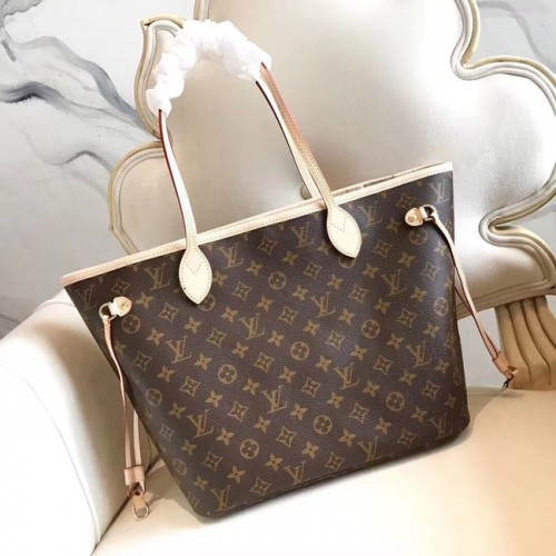 Louis Vuitton Monogram Canvas Original NEVERFULL MM M40997 červená