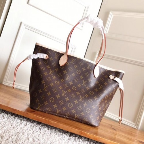 Louis Vuitton Monogram Canvas Original NEVERFULL MM M40997 růžová