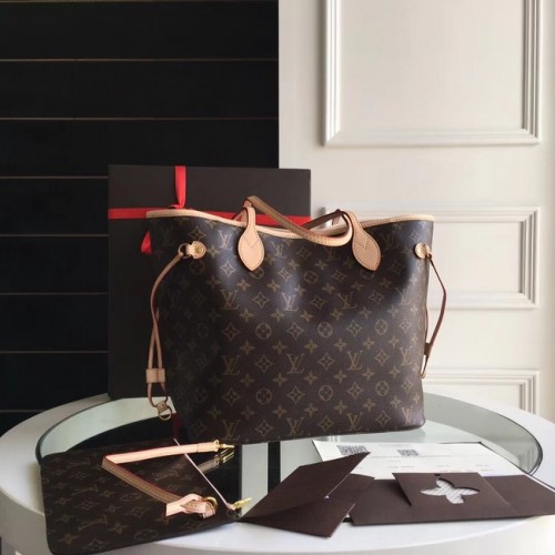 Louis Vuitton Monogram Canvas Original NEVERFULL MM M40997 žlutá