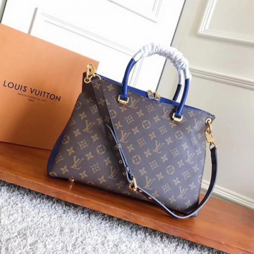 Louis Vuitton Monogram Canvas PALLAS M42810 Modrá
