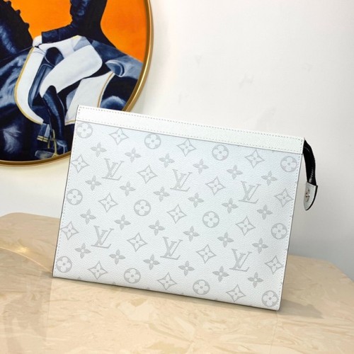 Louis Vuitton Monogram Canvas Poche Toalette M30420 bílá