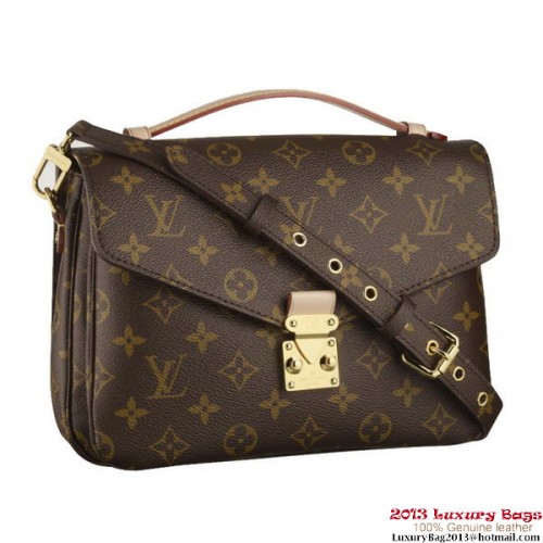 Monogram Louis Vuitton Canvas Pochette Metis M40780