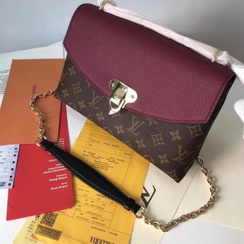 Kabelka Louis Vuitton Monogram Canvas SAINT PLACIDE M43715 Fialová