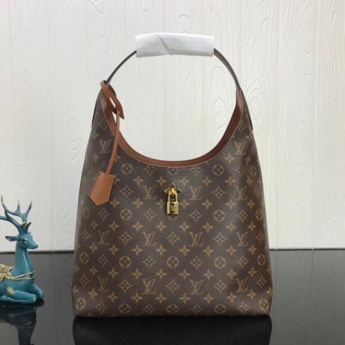 Louis Vuitton Monogram Canvas Top Handle Bag 43976 Hnědá