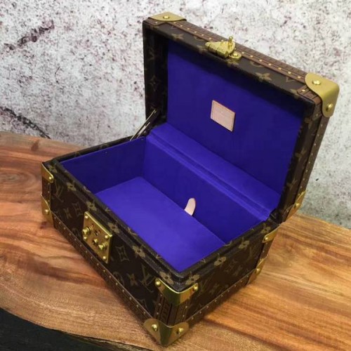 Louis Vuitton Monogram Canvas Treasure Box 40666 tmavě modrá