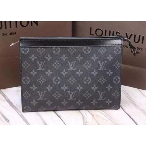 Monogram Louis Vuitton Eclipse Canvas POCHETTE VOYAGE MM M61692