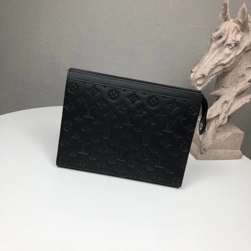 Louis Vuitton Monogram Eclipse POCHETTE VOYAGE MM M61692 černá