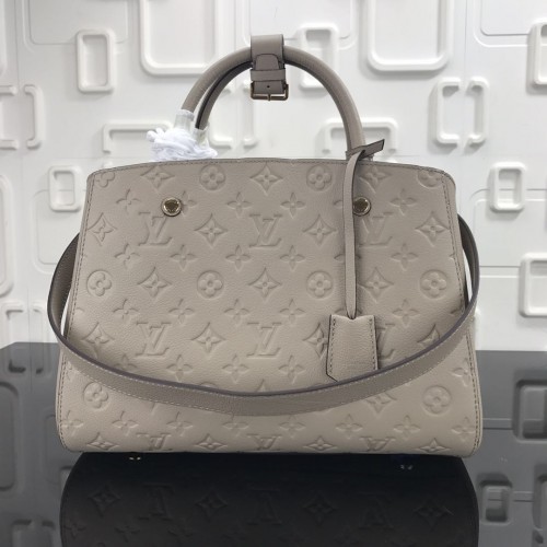Louis Vuitton Monogram Empreinte Originální kůže M43248 šedá