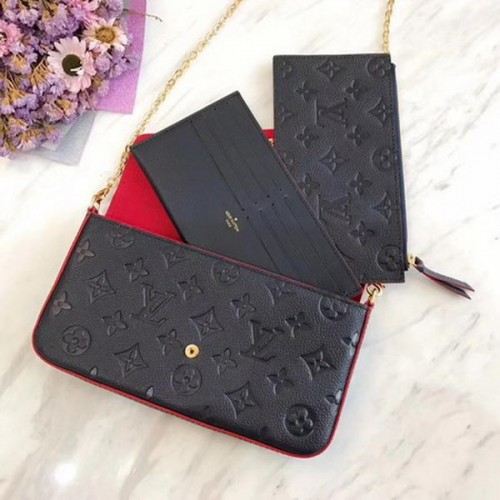 Louis Vuitton Monogram Empreinte Felicie Spojka M64064 Royal