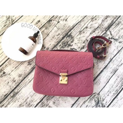 Louis Vuitton Monogram Empreinte METIS POUCH M43737 Růžový
