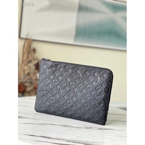 Cestovní taška Louis Vuitton Monogram Empreinte M59479 černá