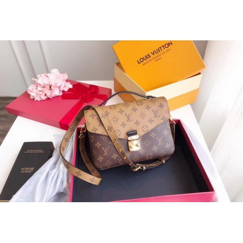 Monogram Louis Vuitton Reverse Canvas POCHETTE METIS M41465