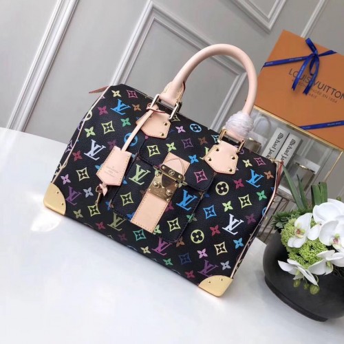 Plátěná kabelka Louis Vuitton Monogram 2569 černá