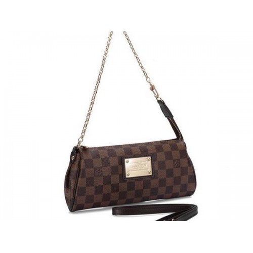 Spojka Louis Vuitton N55213 Damier Ebene Canvas Eva