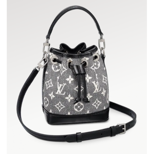 Kabelka Louis Vuitton NANO NOE M46449 šedá