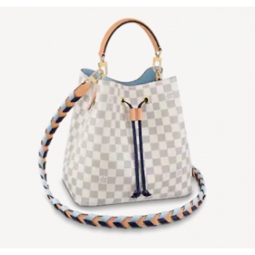 Kabelka Louis Vuitton NEONOE MM N50042 modrá