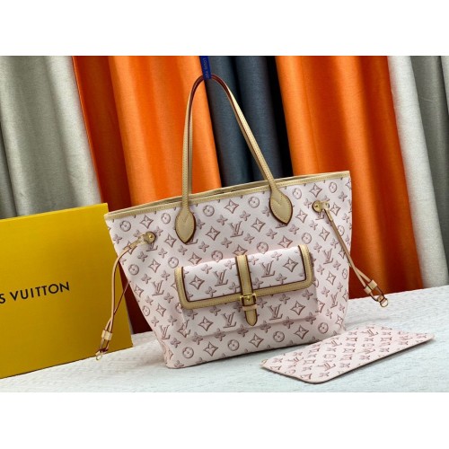 Kabelka Louis Vuitton NEVERFULL MM M20921 bílá