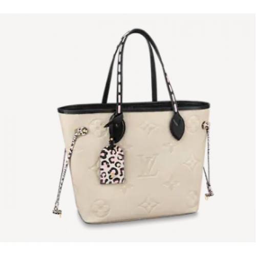 Kabelka Louis Vuitton NEVERFULL MM M58525 krémová