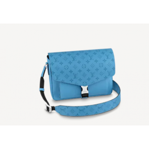 Louis Vuitton NEW MESSENGER M30745 modrá