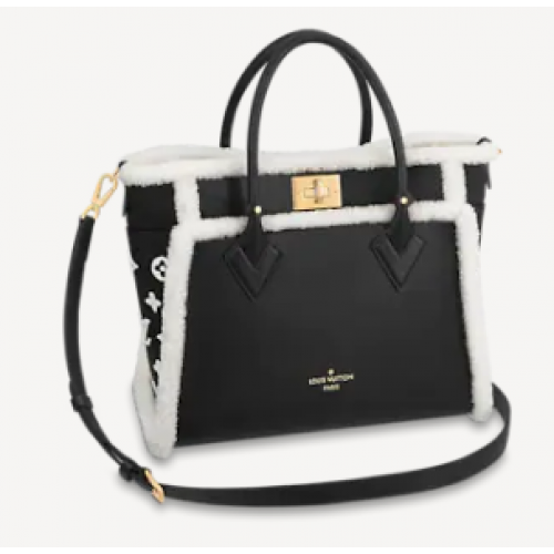 Kabelka Louis Vuitton ON MY SIDE MM M58908 Černá