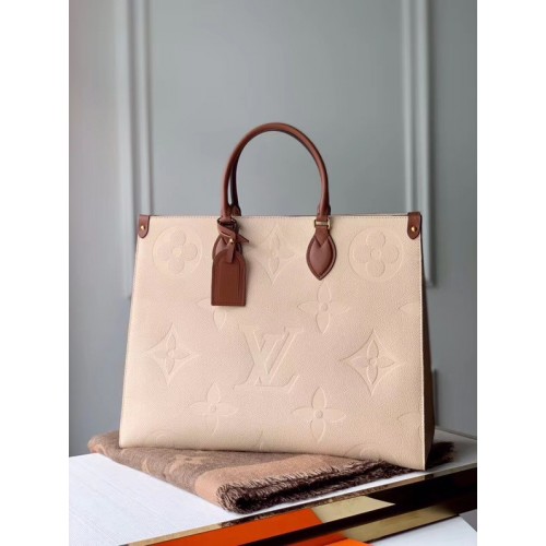 Kabelka Louis Vuitton ONTHEGO M44576 krémová