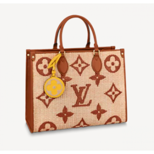 Kabelka Louis Vuitton ONTHEGO MM M57707 Hnědá