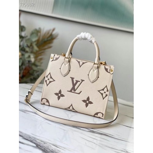 Louis Vuitton ONTHEGO PM - EXKLUZIVNĚ ONLINE M45654 krémová