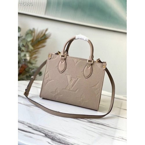 Louis Vuitton ONTHHEGO PM - EXKLUZIVNĚ ONLINE M45660 Tourterelle Beige
