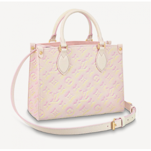 Kabelka Louis Vuitton ONTHEGO PM M46168 růžová