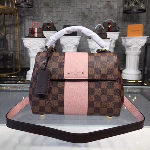 Louis Vuitton Original Damier Ebene Canvas BOND STREET BB N41071 růžové