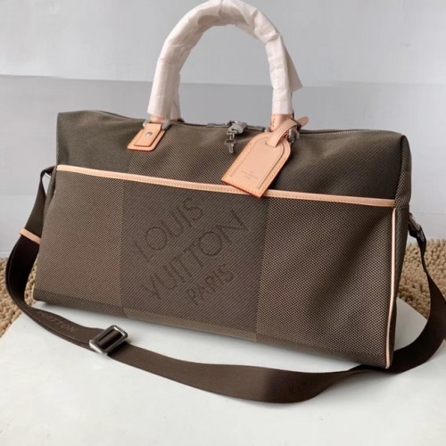 Louis Vuitton Originální KEEPALL M93071 šedá