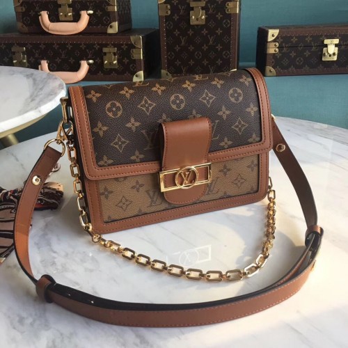 Louis Vuitton originální kožená kabelka DAUPHINE M44391